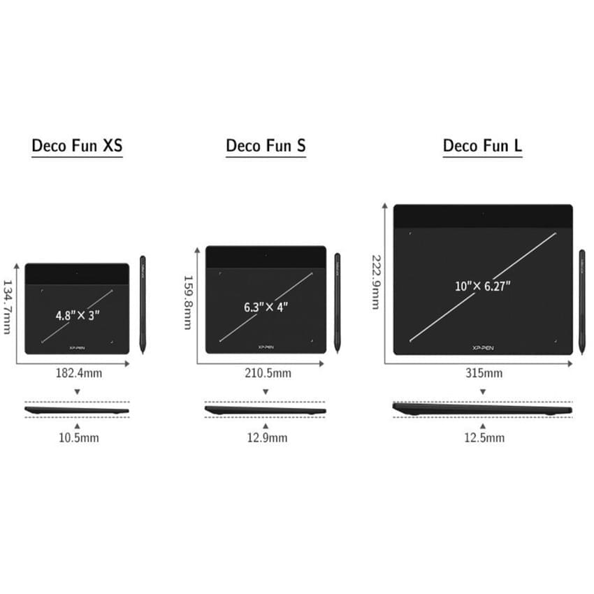 Tableta Grafica Xp-Pen Deco Fun L